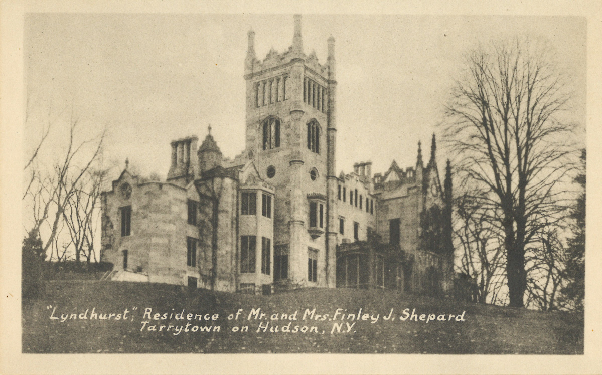 "Lyndhurst," Residence of Mr. and Mrs. Finley J. Shepard, Tarrytown, N.Y.