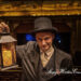 Actor David Neilsen poses with a candle lantern.