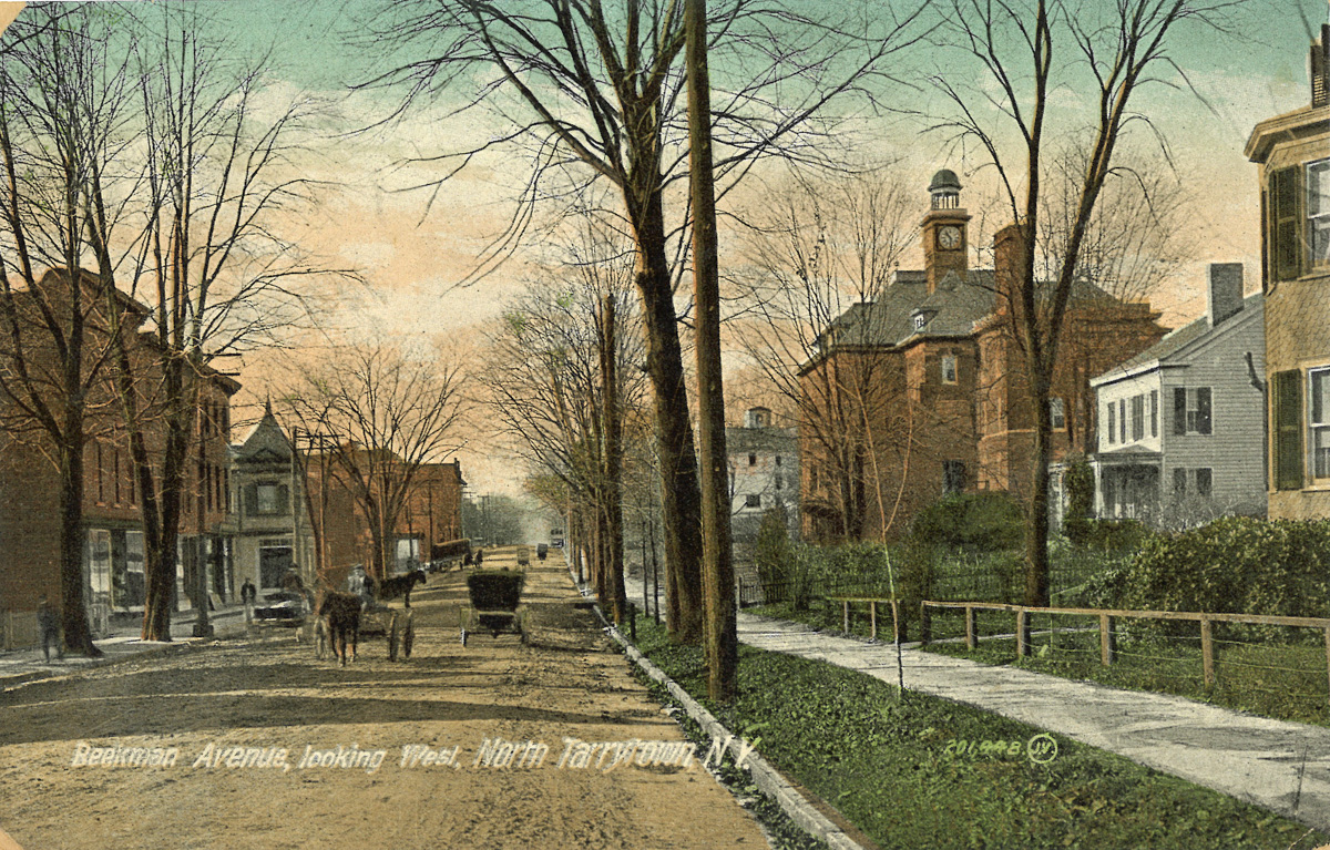 Beekman Avenue, looking West, North Tarrytown, N.Y.