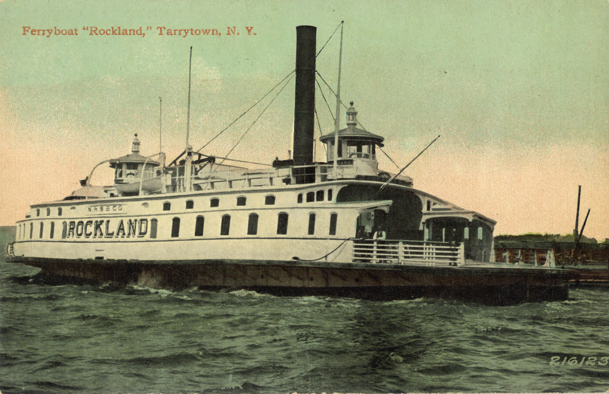 Ferryboat "Rockland," Tarrytown, N.Y.