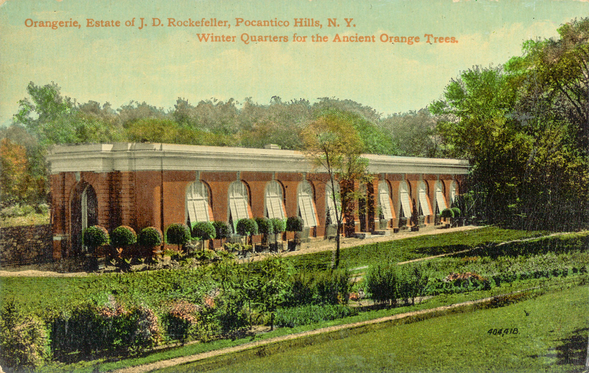 Orangerie at the J. D. Rockefeller Estate, Pocantico Hills, N.Y.