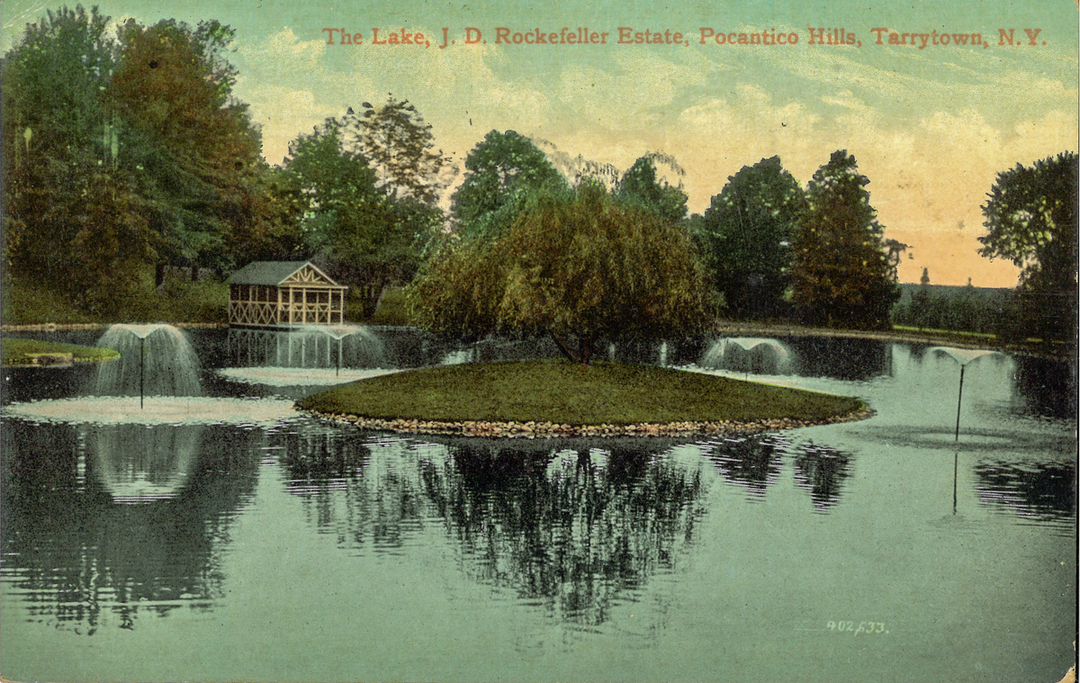 The Lake, J. D. Rockefeller Estate.