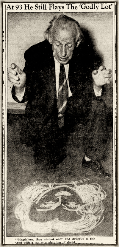 Clipping of a news article on John Henry Titus from The Birmingham Post, August 30, 1939.