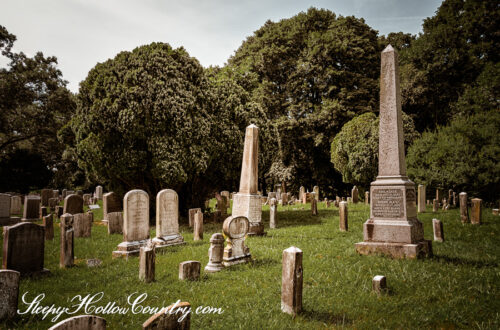 Sparta Cemetery in Ossining, NY has burials from the mid 1700s through the early 2000s.