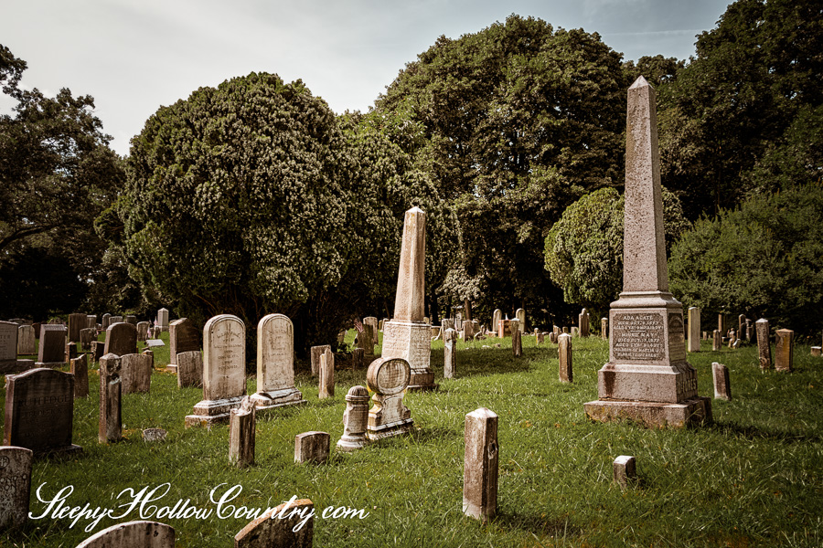 Sparta Cemetery in Ossining, NY has burials from the mid 1700s through the early 2000s.