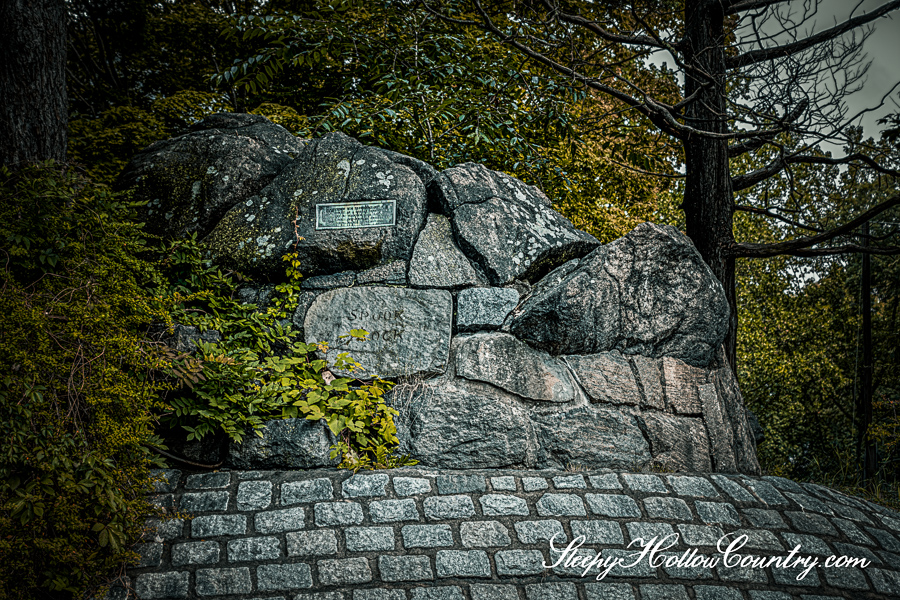 Spook Rock in Ramapo, New York, sits on the side of Airmont Road.